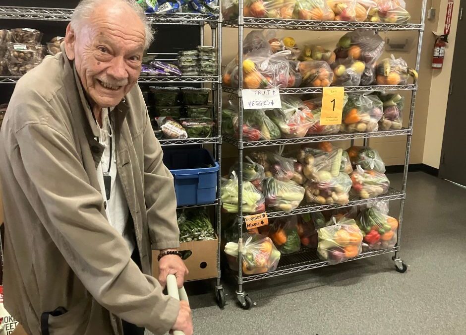 Patrick- Our 83 year old volunteer!
