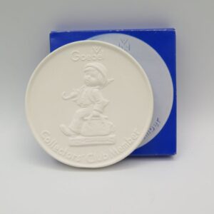 4 inch round ceramic plaque