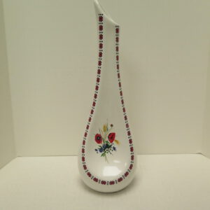 ceramic vase with ukrainian designs